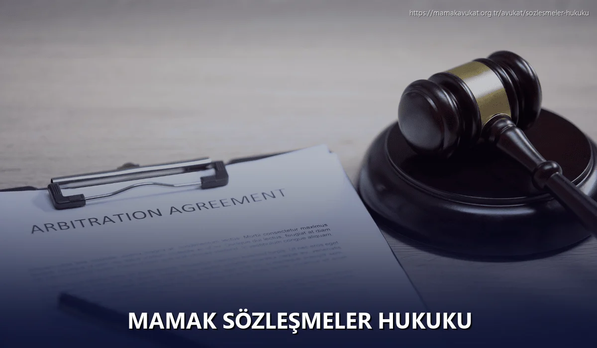Mamak Sözleşmeler Hukuku